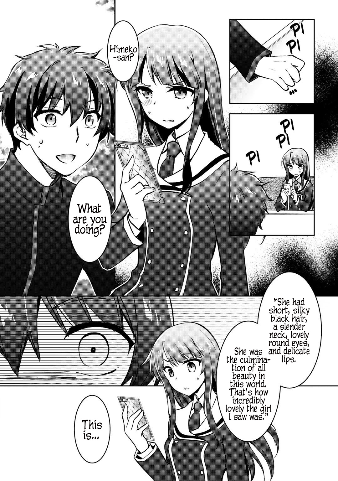 Shousetsu Touko Saito O Riyou Shite Itara, Kurasu No Bishoujo Ga Dokushadatta Chapter 9.1 #7