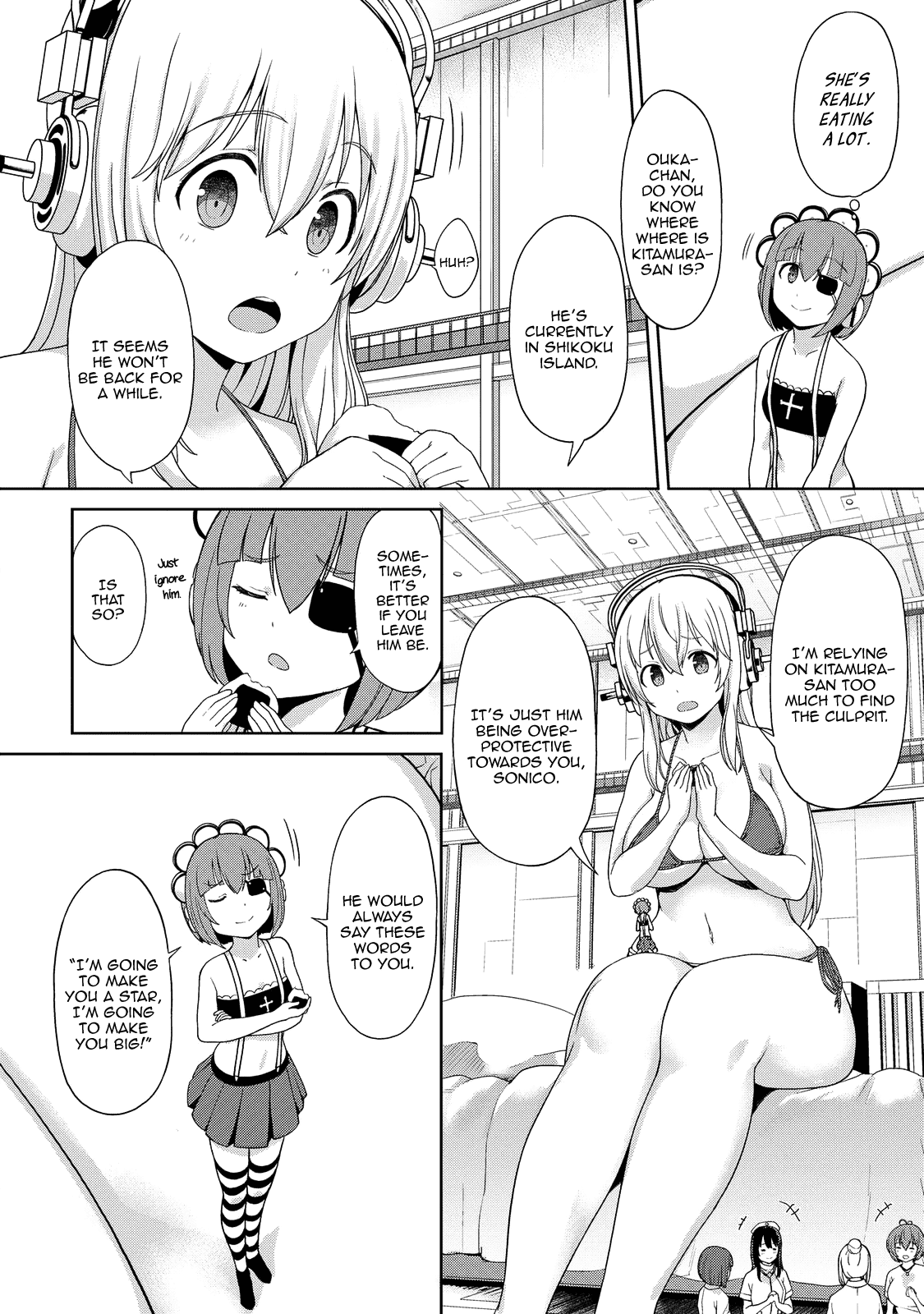 Inconvenient Daily Life Of The Super Sonico Chapter 7 #9