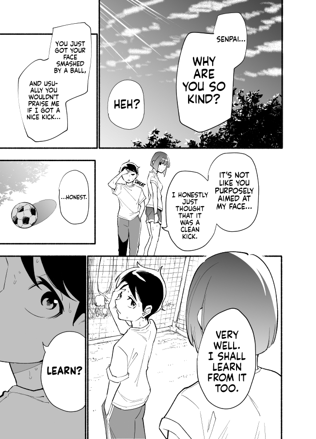 Until The Tall Kouhai (♀) And The Short Senpai (♂) Relationship Develops Into Romance Chapter 24 #9