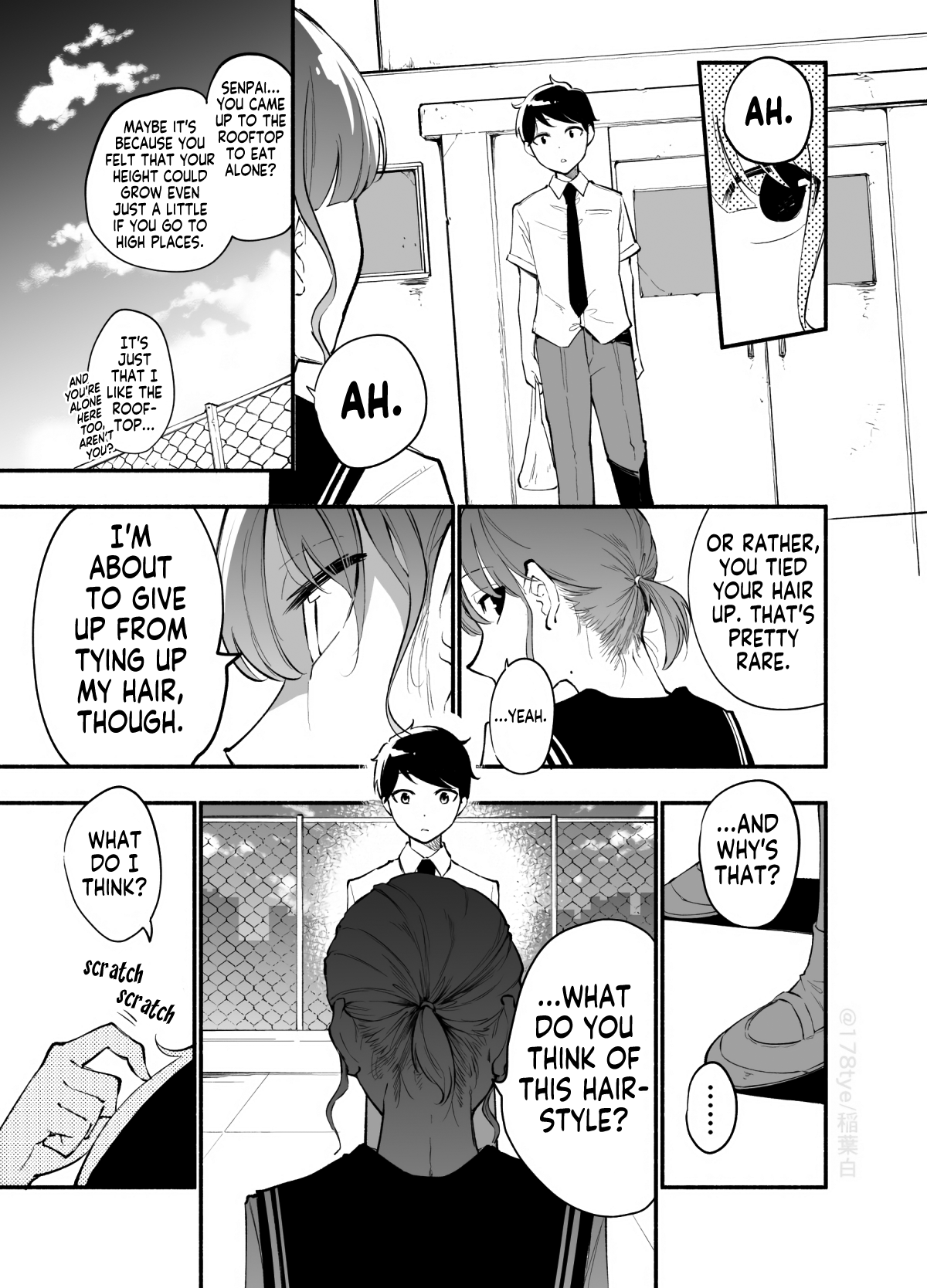 Until The Tall Kouhai (♀) And The Short Senpai (♂) Relationship Develops Into Romance Chapter 18 #5