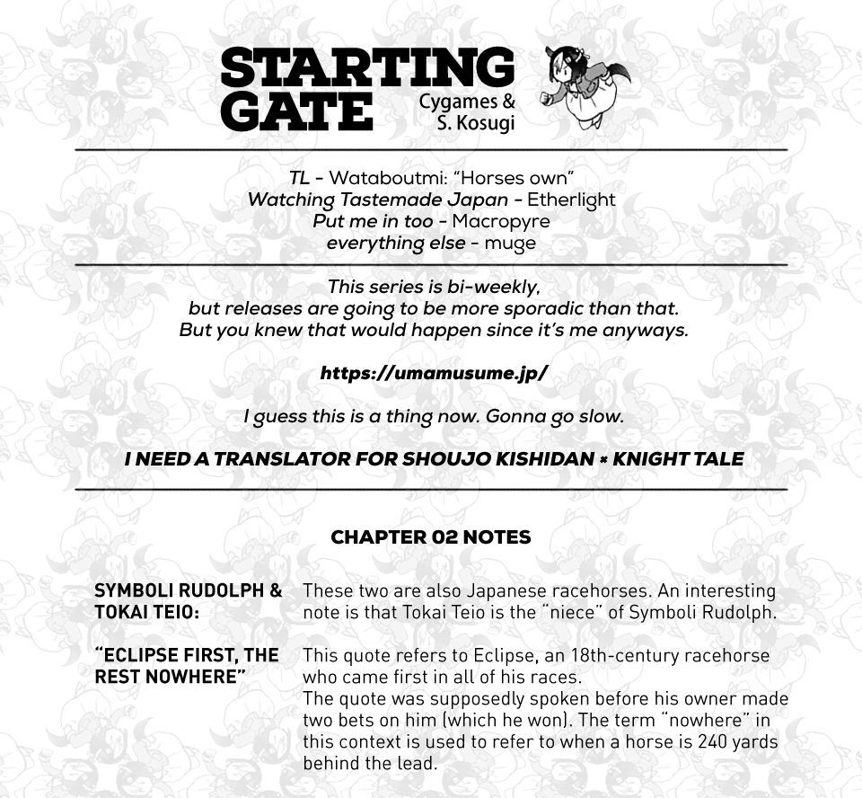 Starting Gate -Horsegirl Pretty Derby- Chapter 2 #21