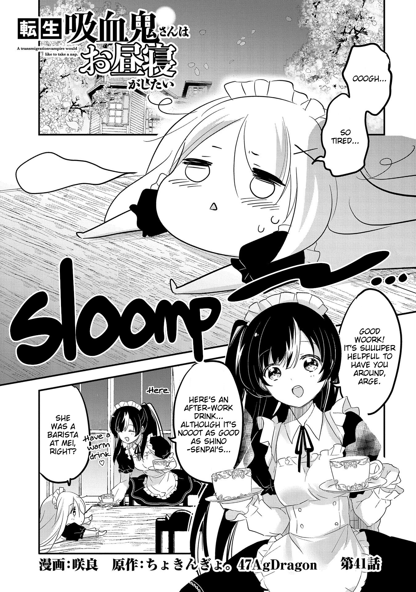 Tensei Kyuuketsuki-San Wa Ohirune Ga Shitai Chapter 41 #1