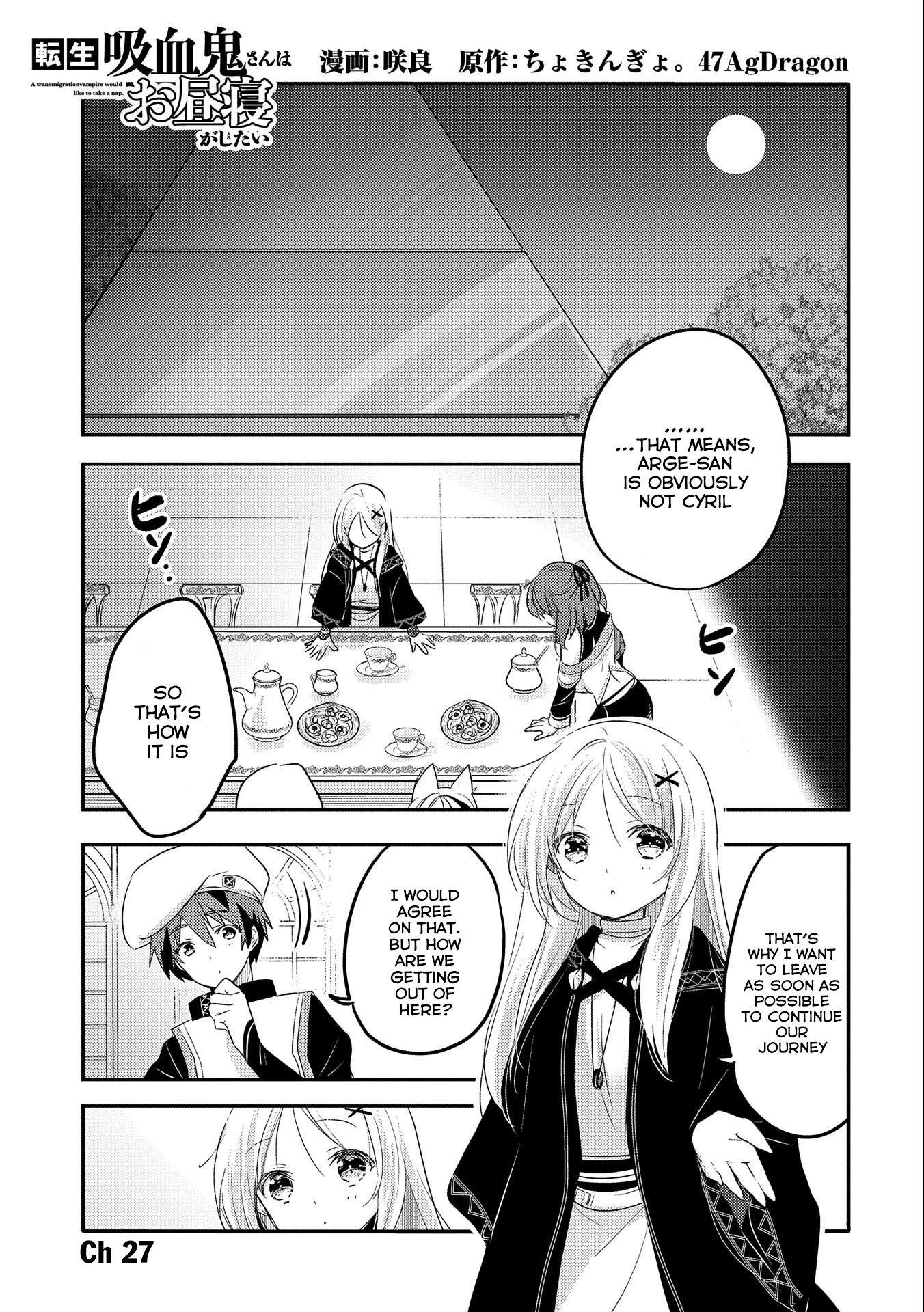 Tensei Kyuuketsuki-San Wa Ohirune Ga Shitai Chapter 27 #2