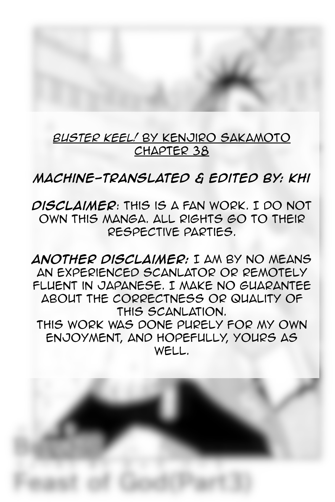 Buster Keel! Chapter 38 #2