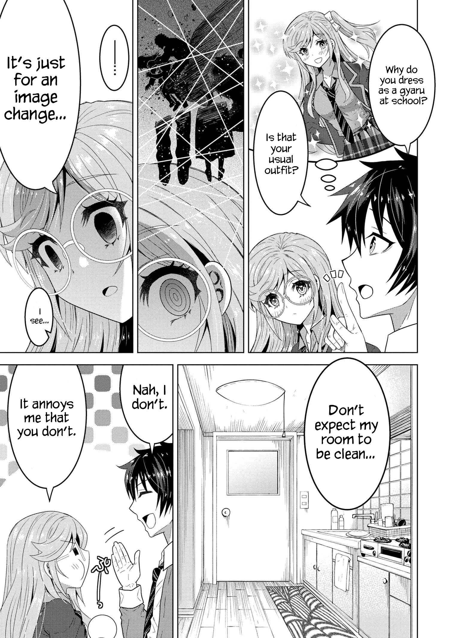 Konbini Goutou Kara Tasuketa Jimi Tenin Ga, Onaji Kurasu No Ubude Kawaii Gyarudatta Chapter 1 #28