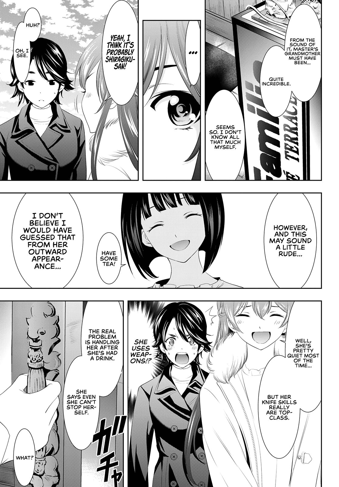 Goddess Café Terrace Chapter 87 #12