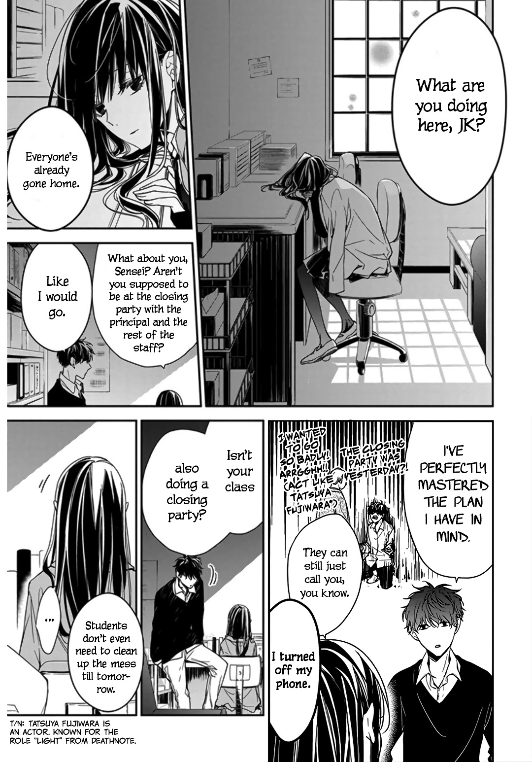 Tsuiraku Jk To Haijin Kyoushi Chapter 32 #15