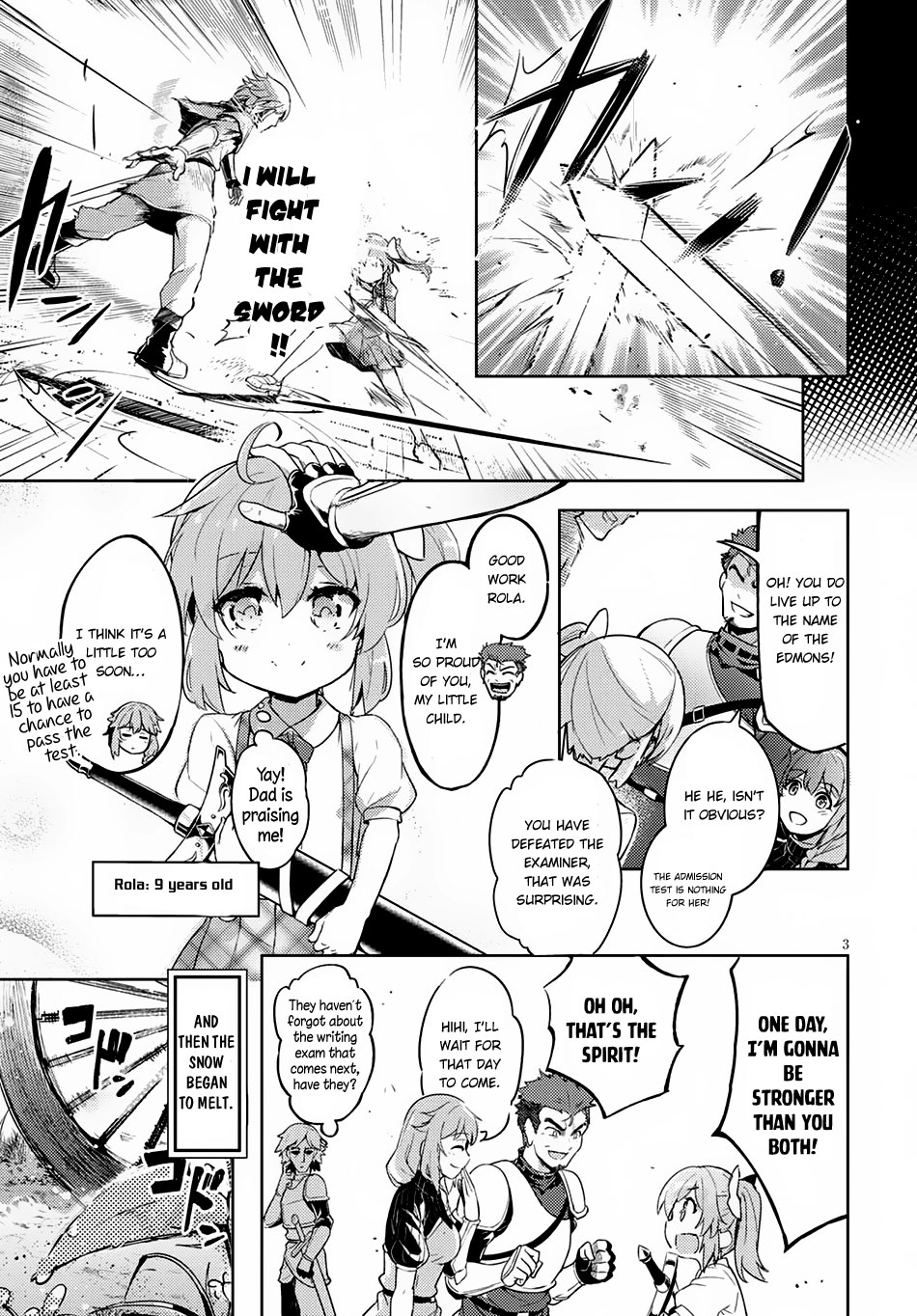 Kenshi O Mezashite Nyugaku Shitanoni Maho Tekisei 9999 Nandesukedo!? Chapter 1 #7