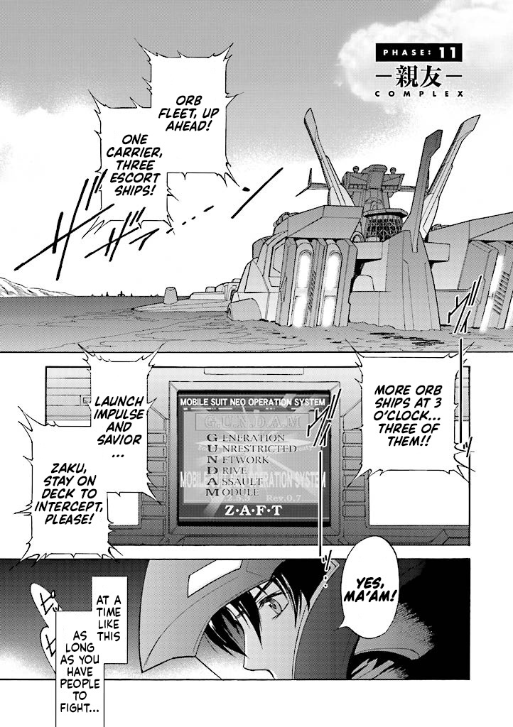 Kidou Senshi Gundam Seed Destiny The Edge Chapter 11 #1