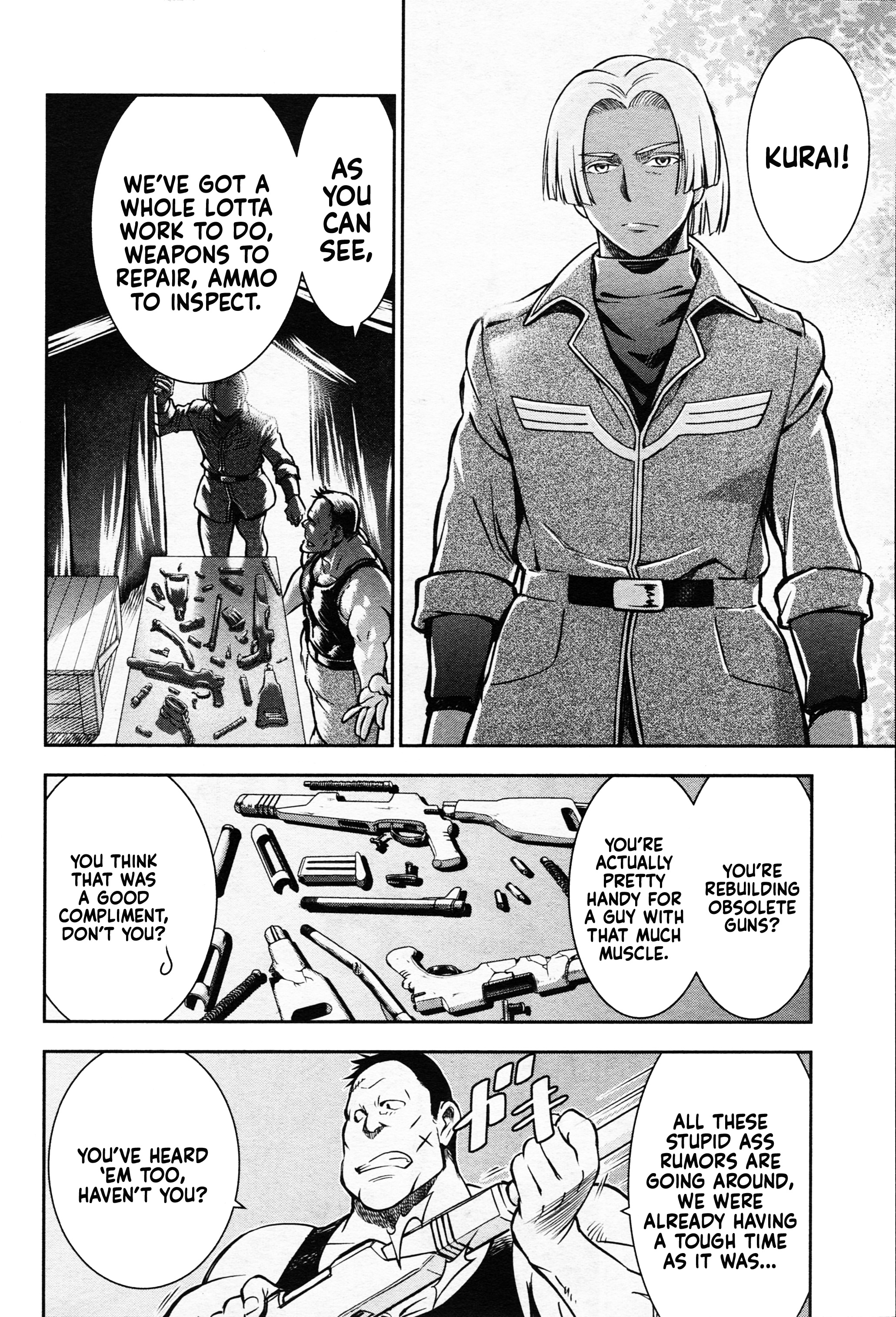 Mobile Suit Gundam: Red Giant 03Rd Ms Team Chapter 2 #4