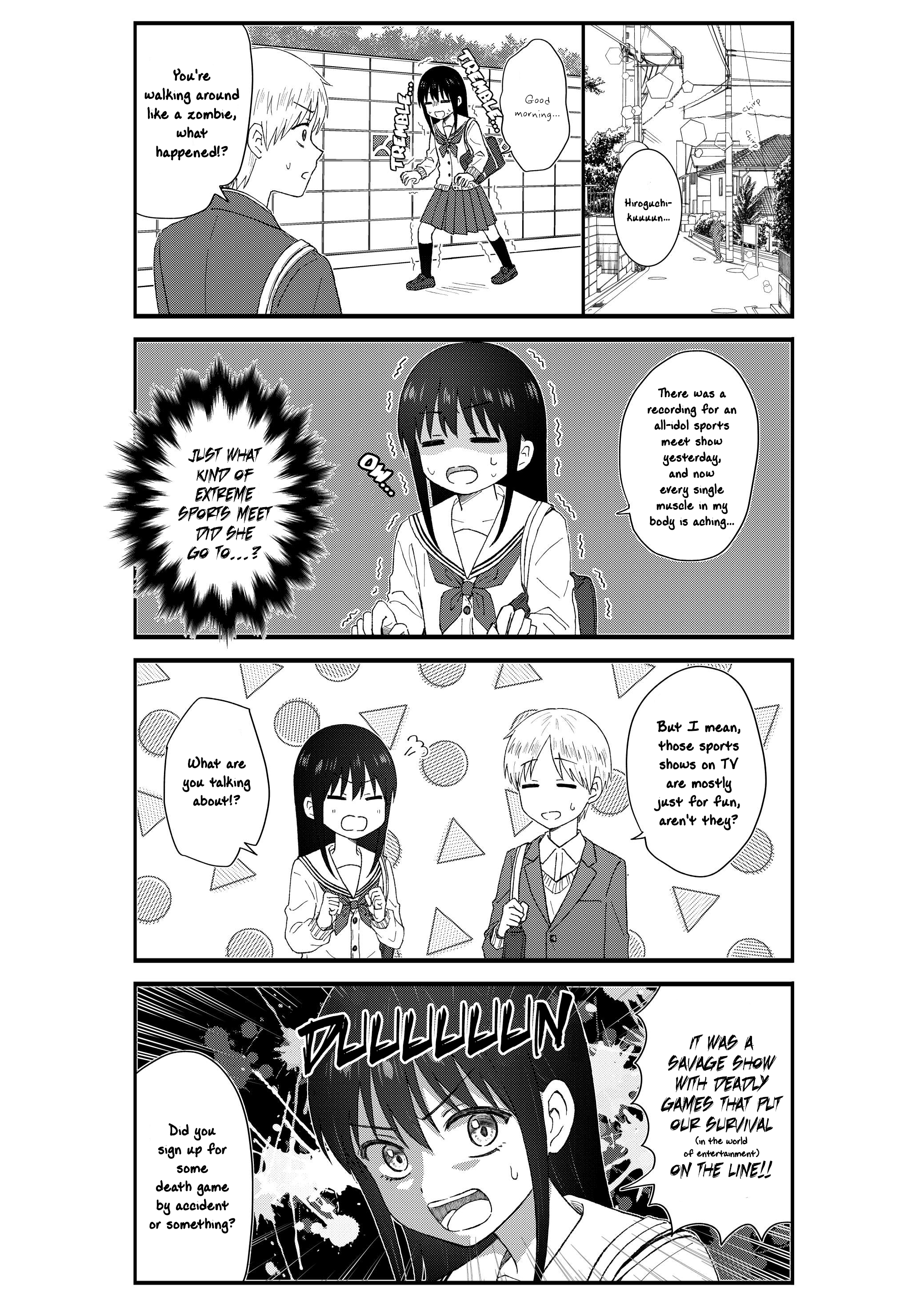 Kimoota, Idol Yarutteyo Chapter 58 #2