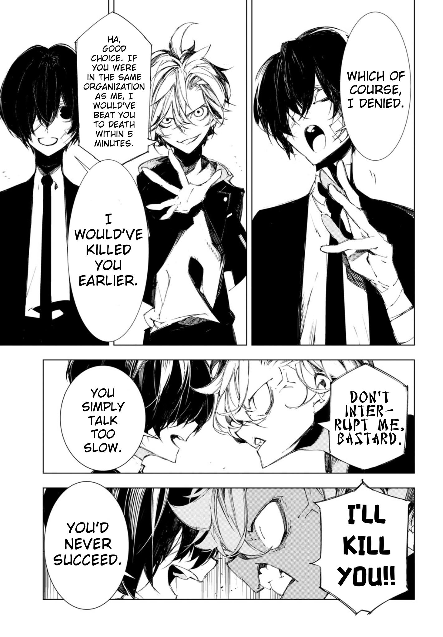 Bungou Stray Dogs: Dazai, Chuuya, Juugo-Sai Chapter 2 #4