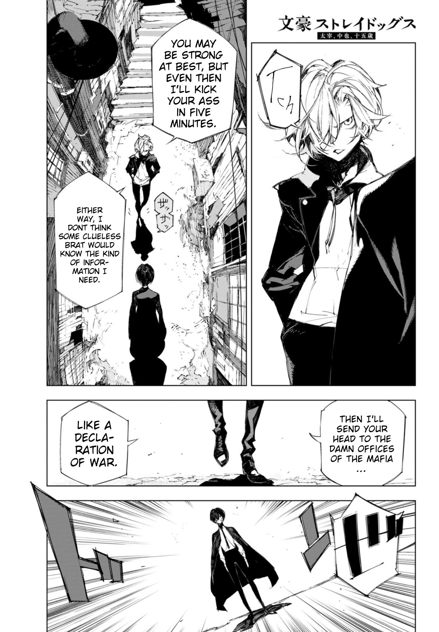 Bungou Stray Dogs: Dazai, Chuuya, Juugo-Sai Chapter 2 #5