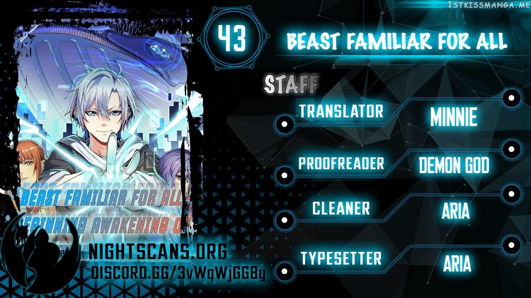 Beast Familiar For All: Beginning Awakening Of Mythical Talents Chapter 43 #2