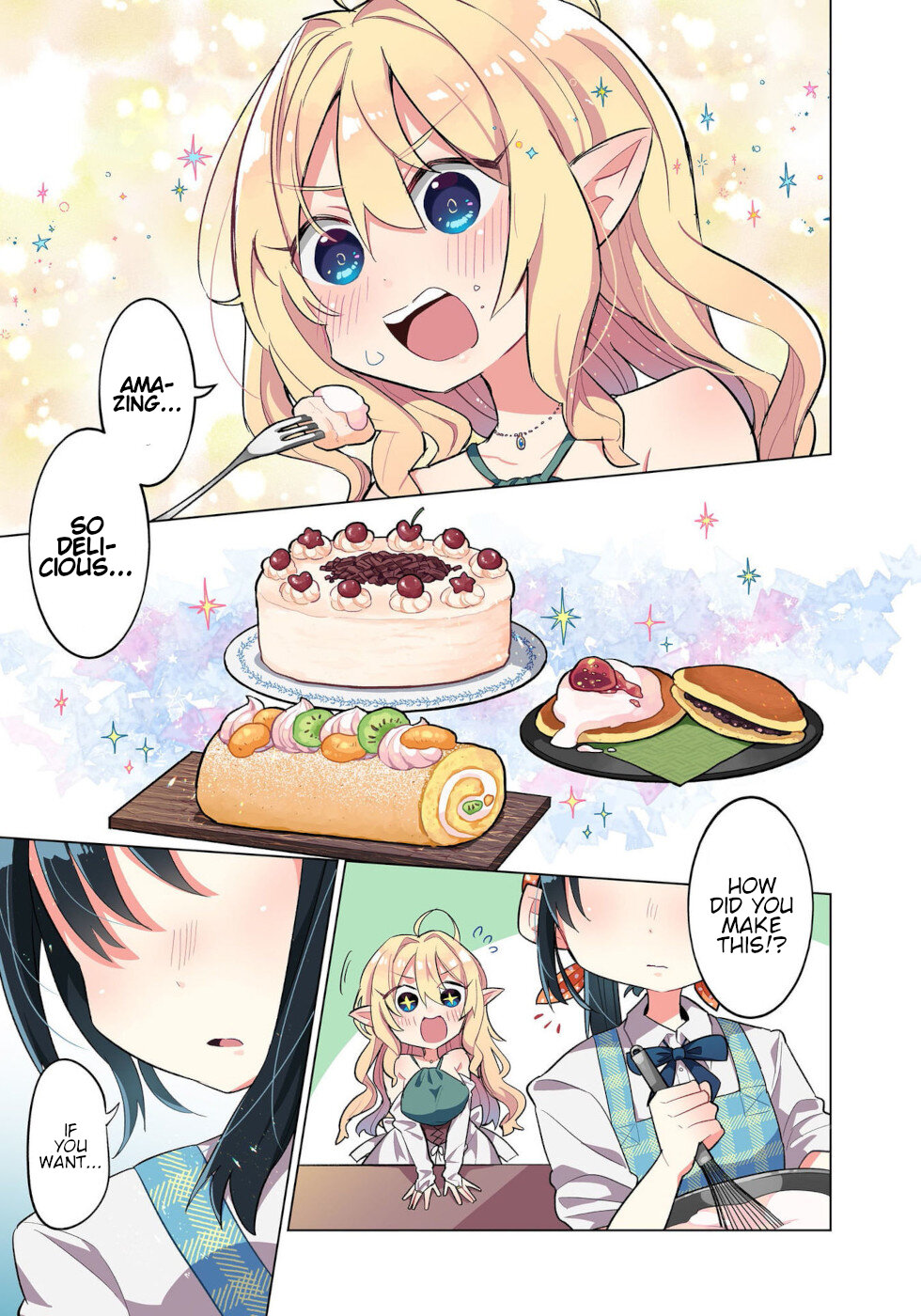 Sweets, Elf, And A High School Girl Chapter 1 #1