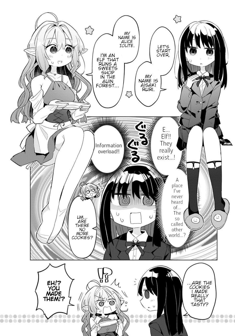 Sweets, Elf, And A High School Girl Chapter 1 #17