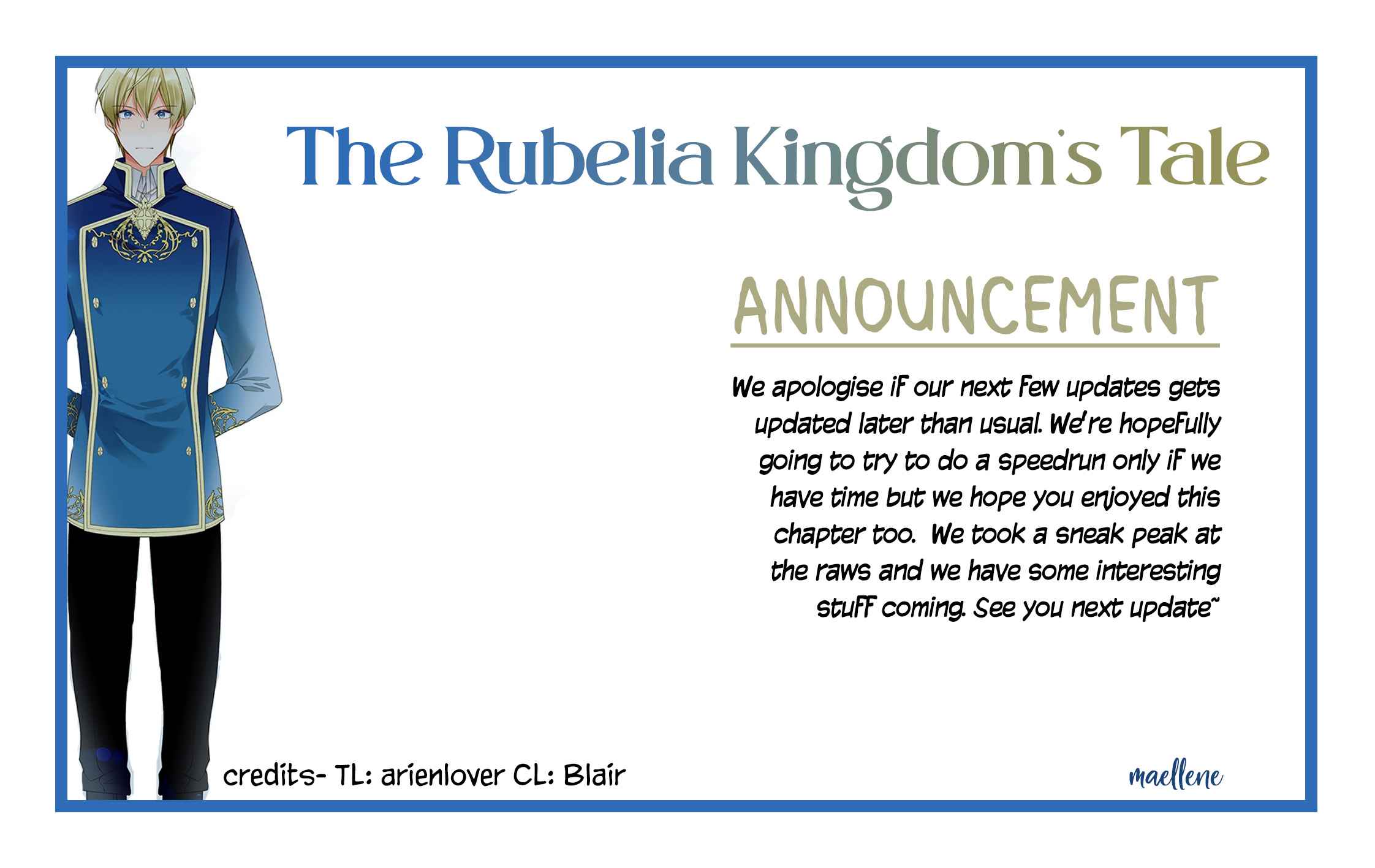 The Rubelia Kingdom’S Tale ~ I Ended Up Cleaning My Younger Cousin’S Mess ~ Chapter 4 #26