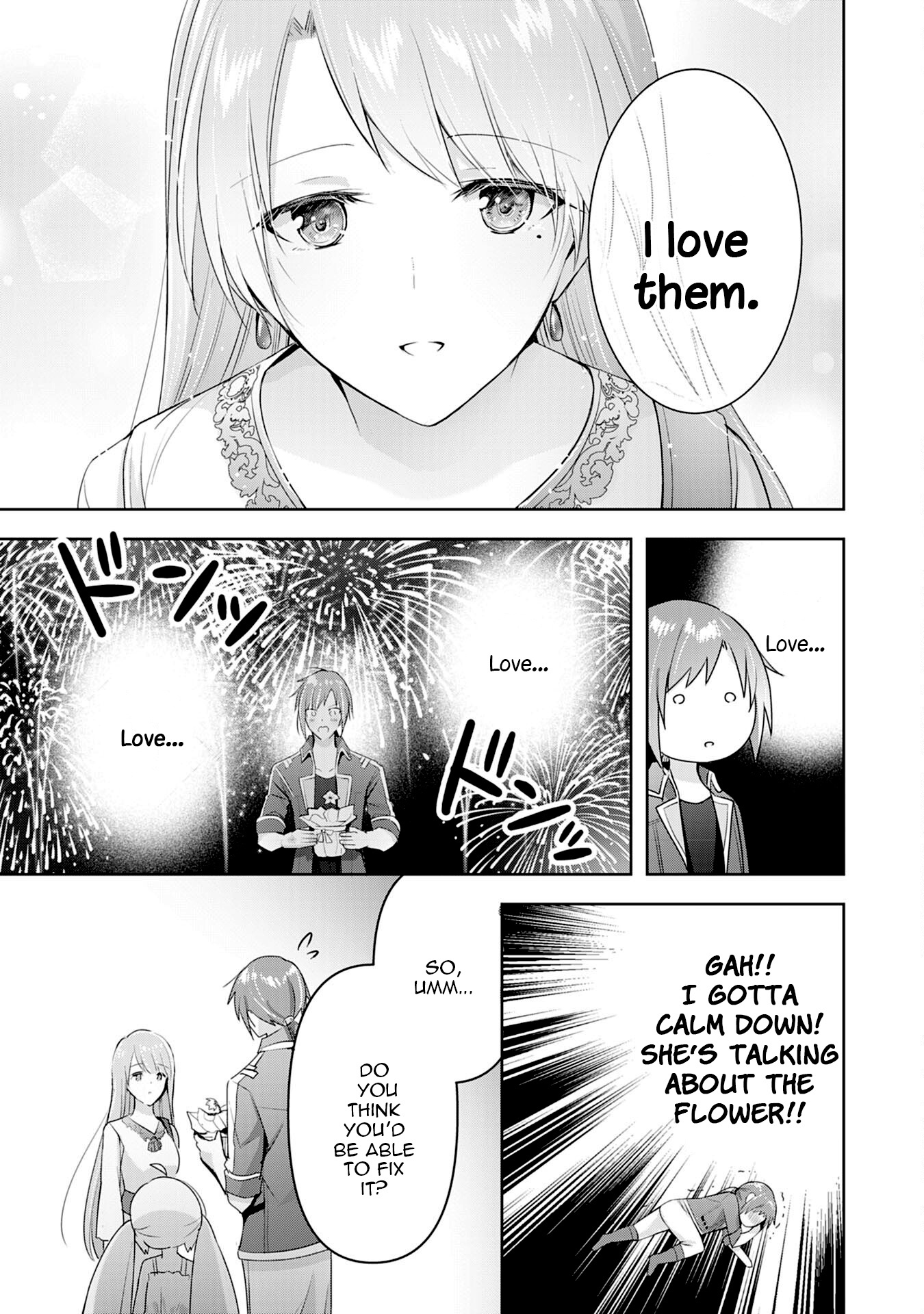 Uketsukejo Ni Kokuhaku Shitakute Guild Ni Kayoitsumetara Eiyu Ni Natteta Chapter 4 #17