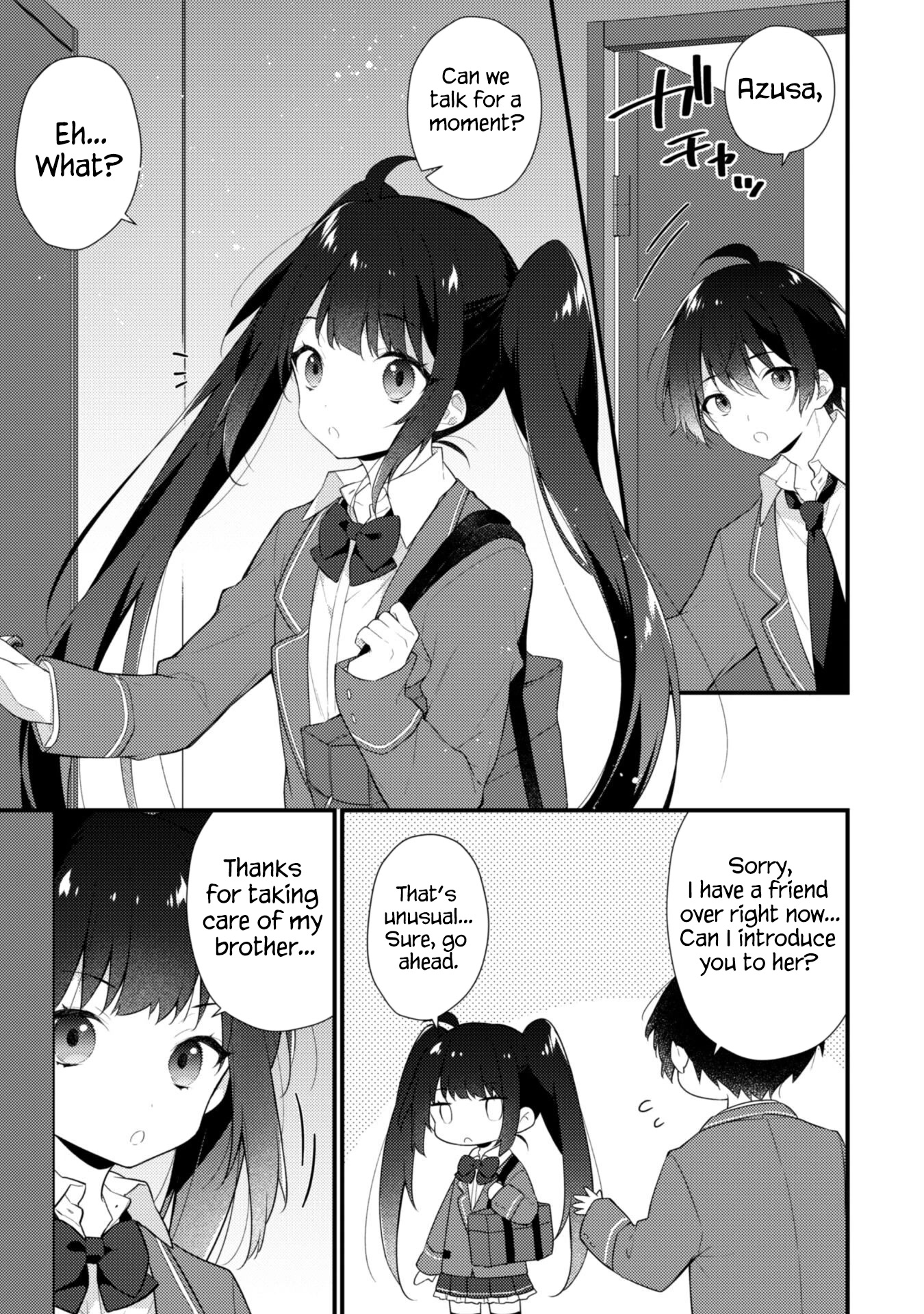 Shimotsuki-San Likes The Mob ~This Shy Girl Is Only Sweet Towards Me~ Chapter 6 #4