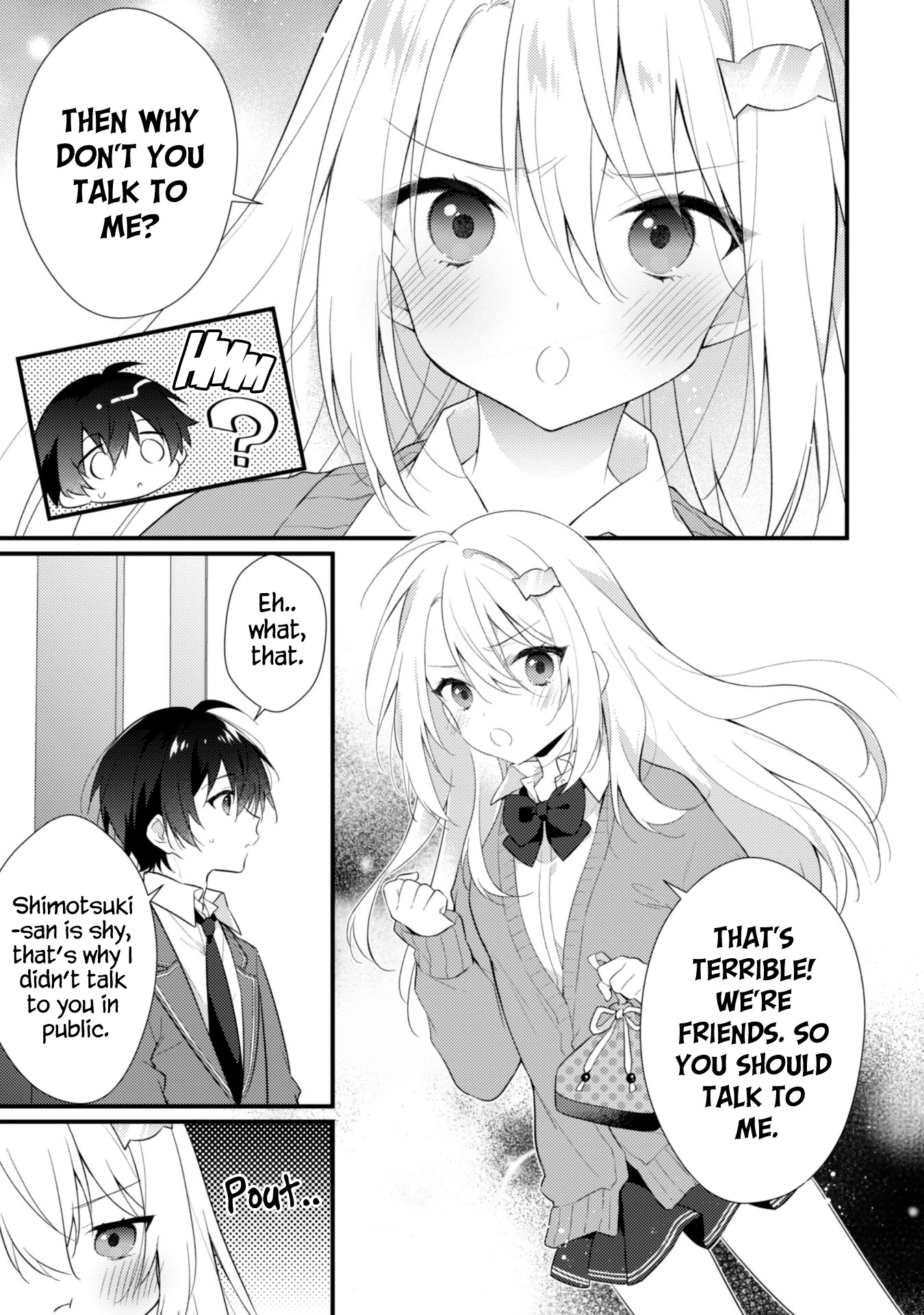 Shimotsuki-San Likes The Mob ~This Shy Girl Is Only Sweet Towards Me~ Chapter 2 #10