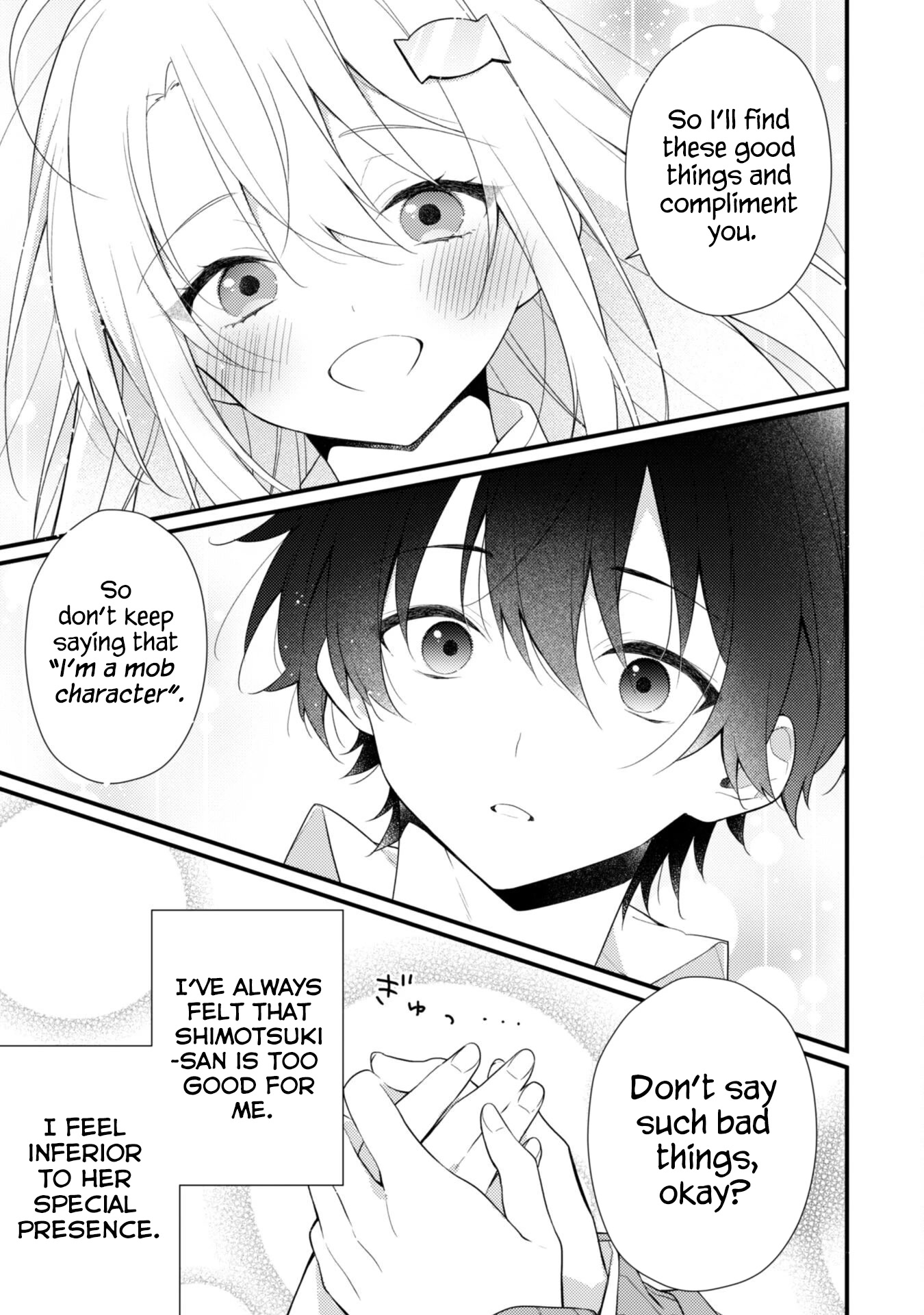 Shimotsuki-San Likes The Mob ~This Shy Girl Is Only Sweet Towards Me~ Chapter 4 #19