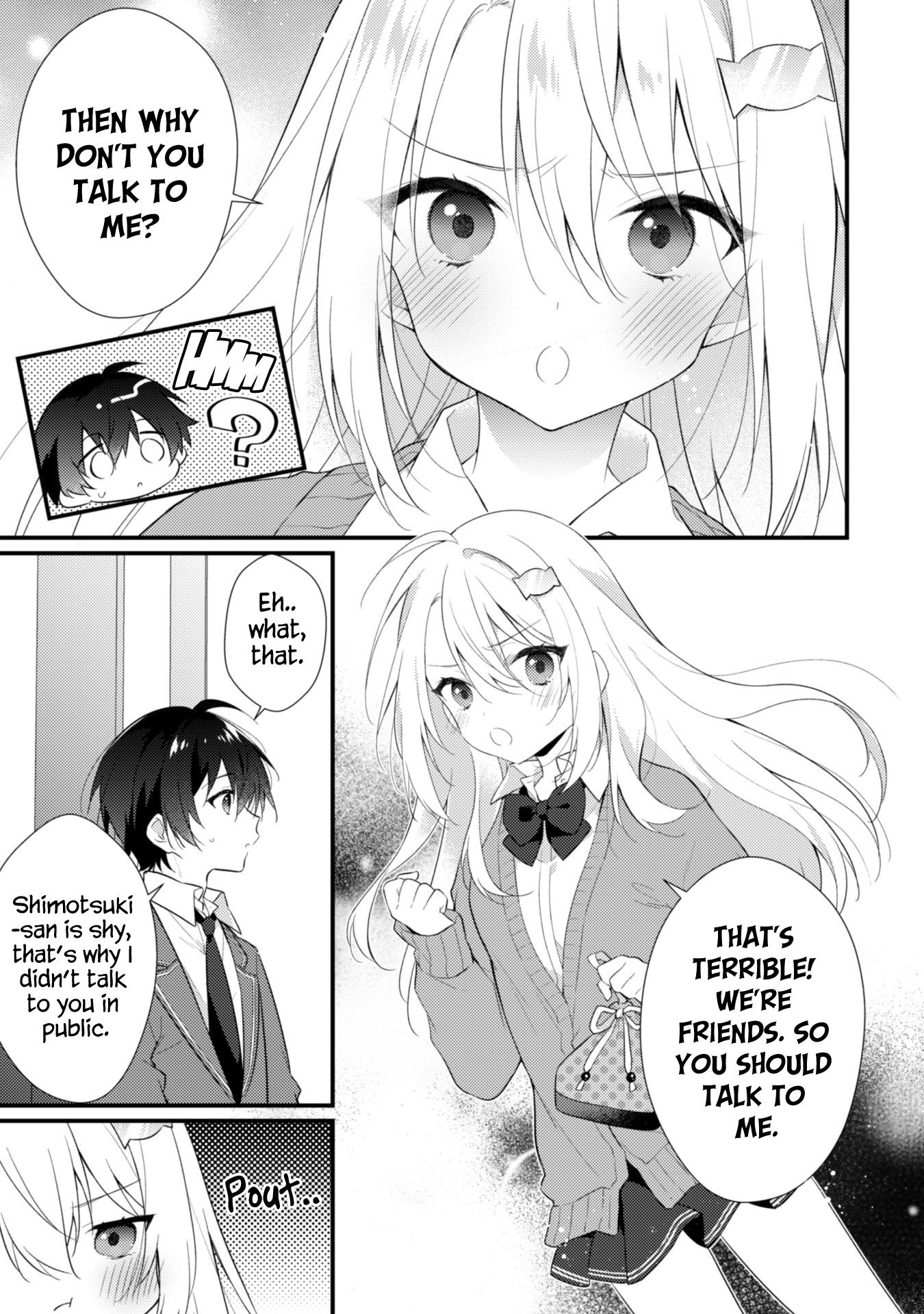 Shimotsuki-San Likes The Mob ~This Shy Girl Is Only Sweet Towards Me~ Chapter 2.1 #10