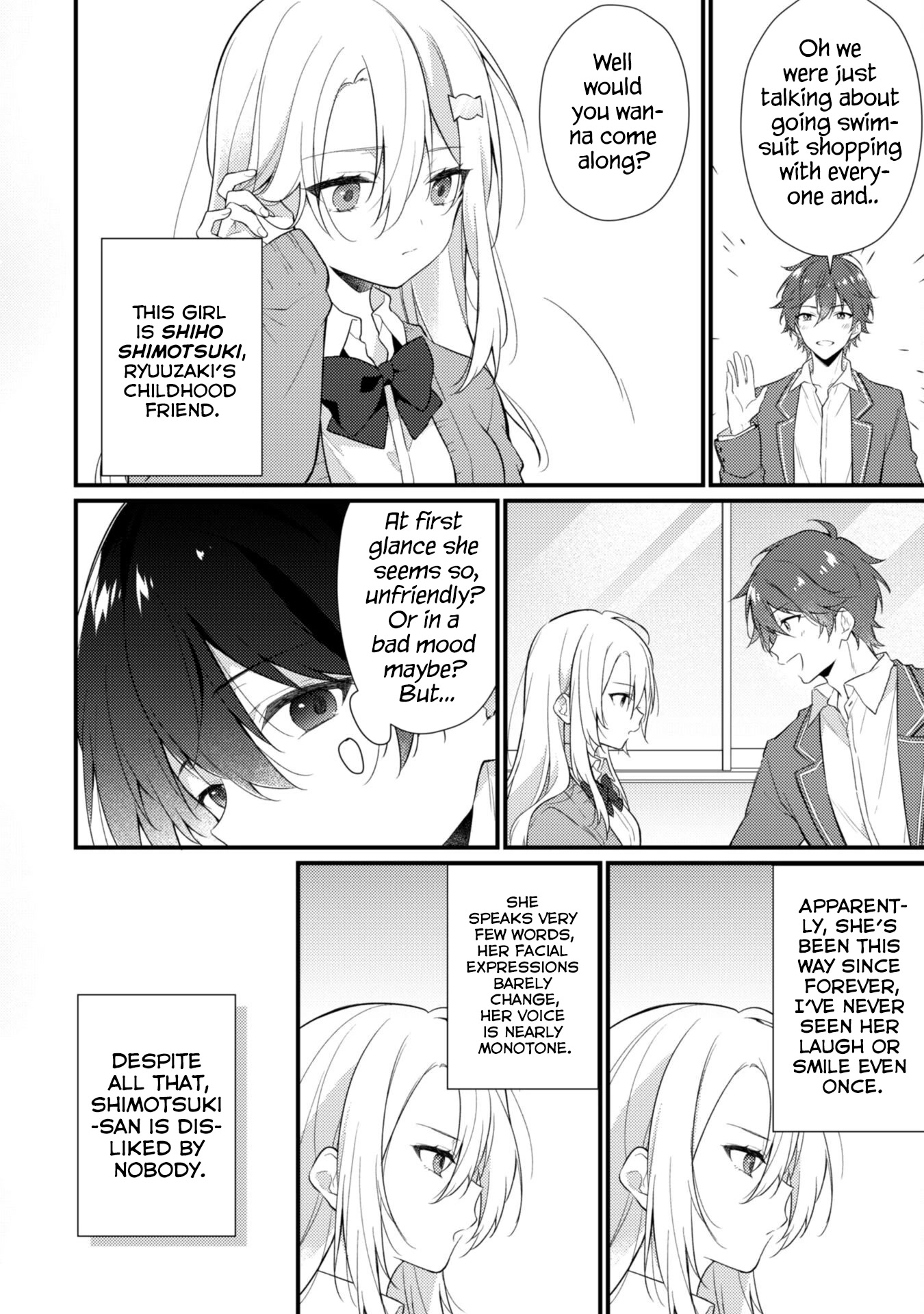 Shimotsuki-San Likes The Mob ~This Shy Girl Is Only Sweet Towards Me~ Chapter 1 #16