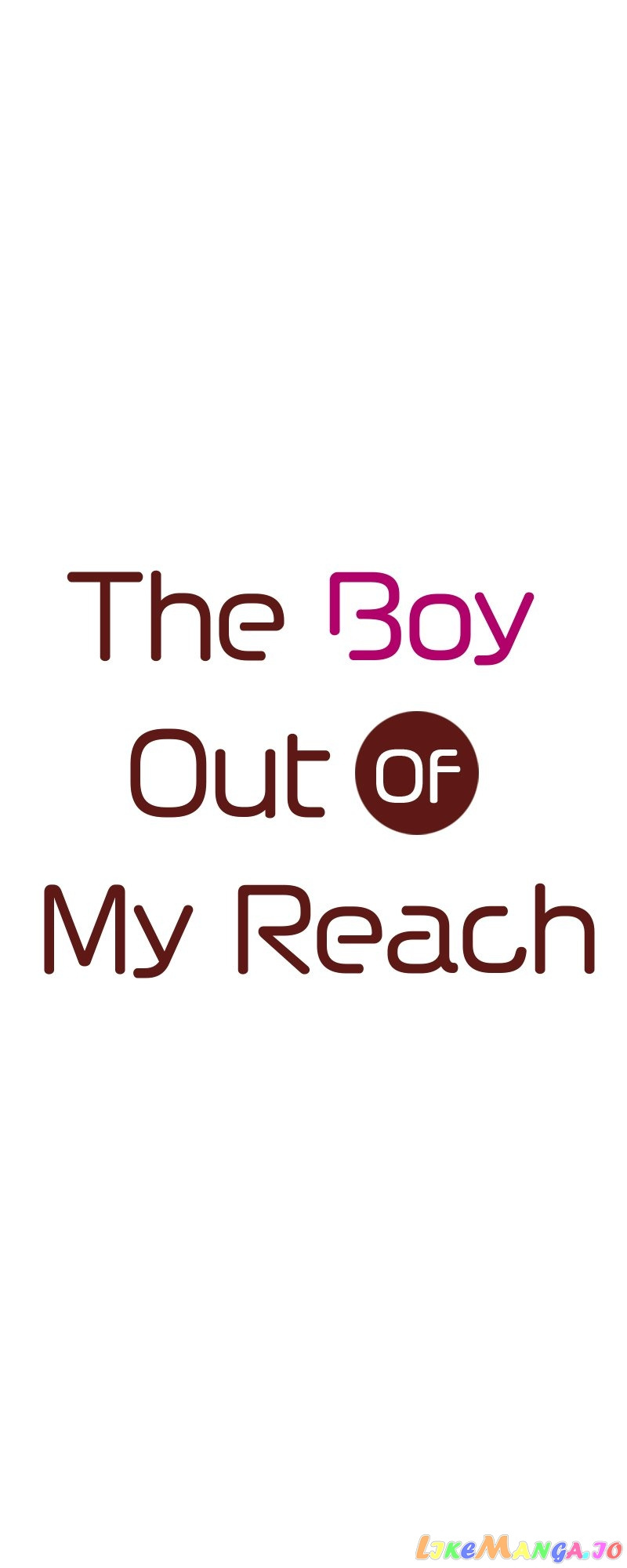 The Boy Out Of My Reach Chapter 105 #1