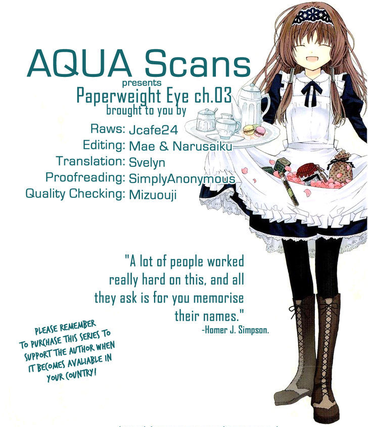 Paperweight Eye Chapter 3 #1
