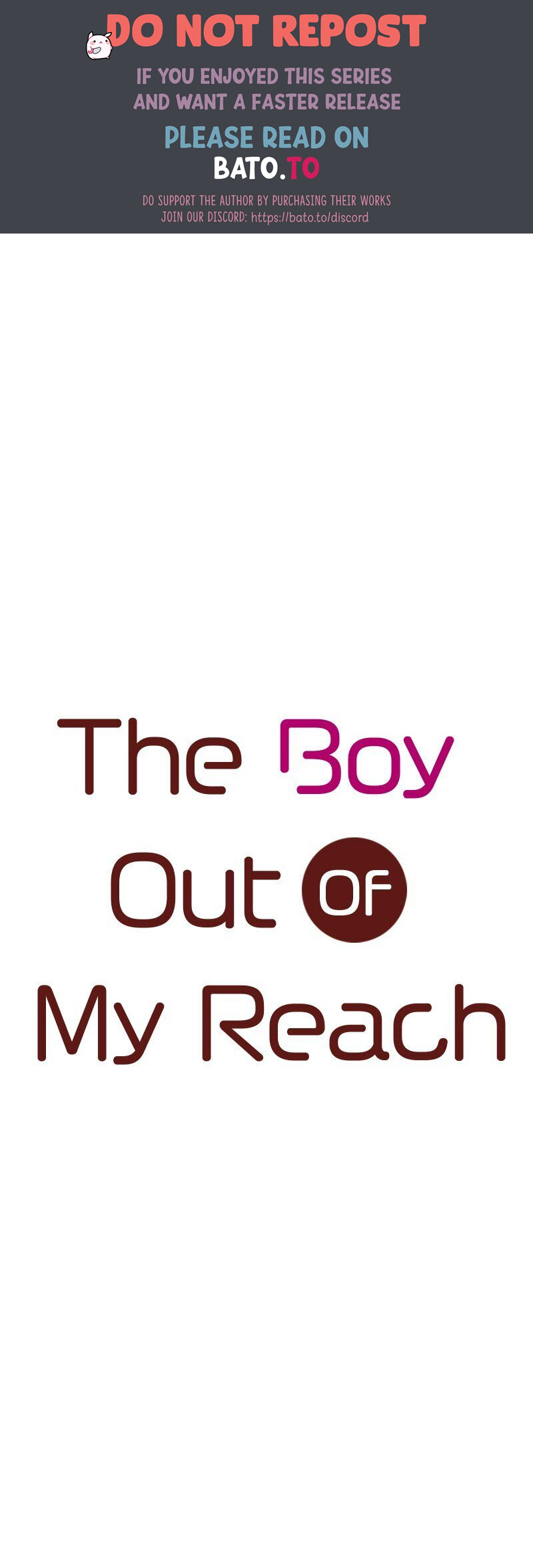 The Boy Out Of My Reach Chapter 69 #1