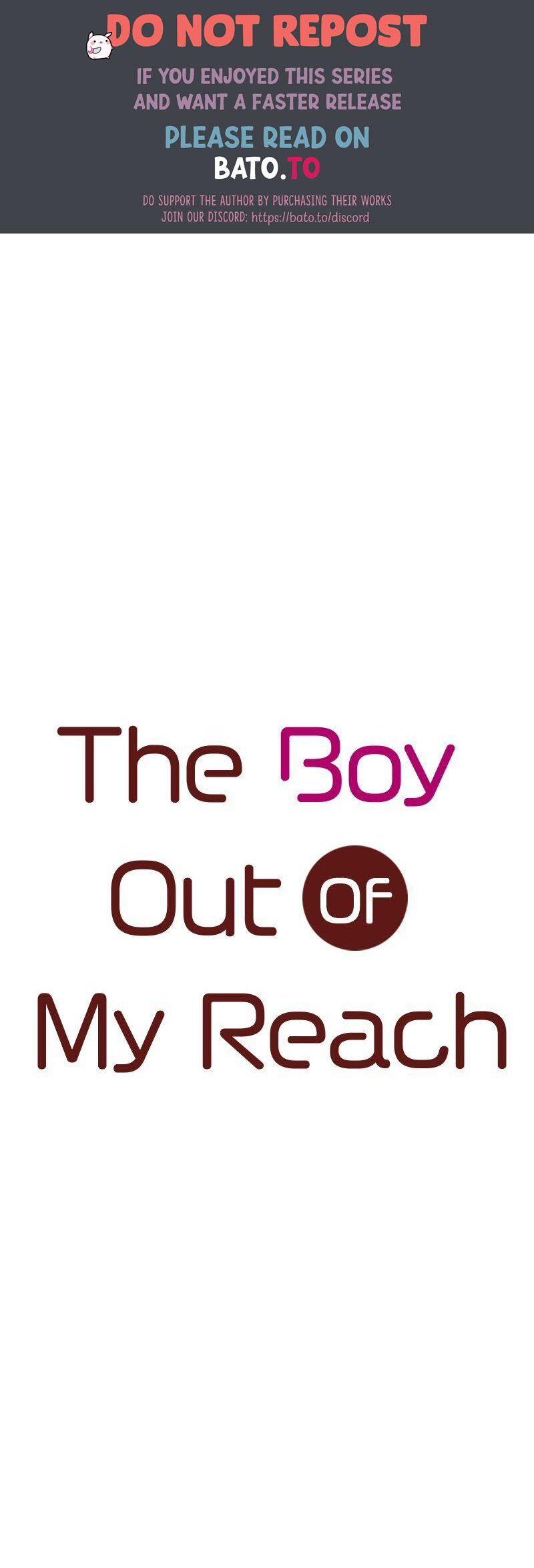 The Boy Out Of My Reach Chapter 71 #1