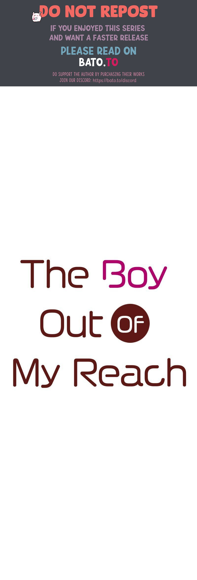 The Boy Out Of My Reach Chapter 70 #1