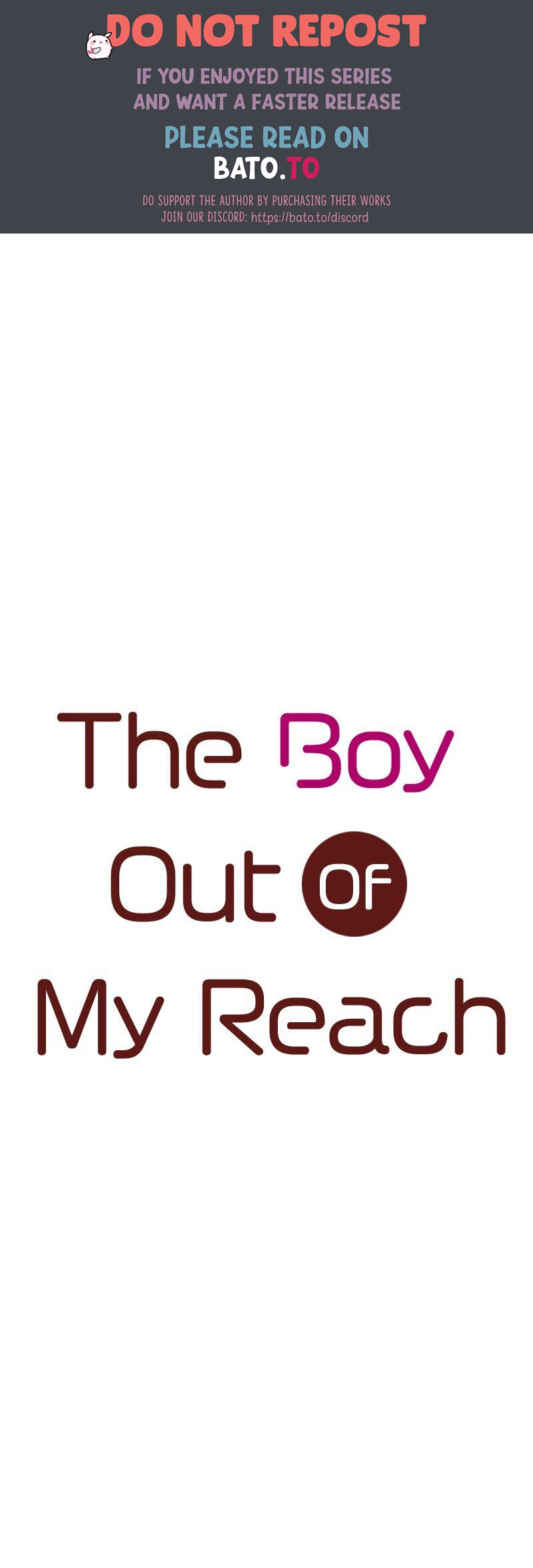 The Boy Out Of My Reach Chapter 68 #1