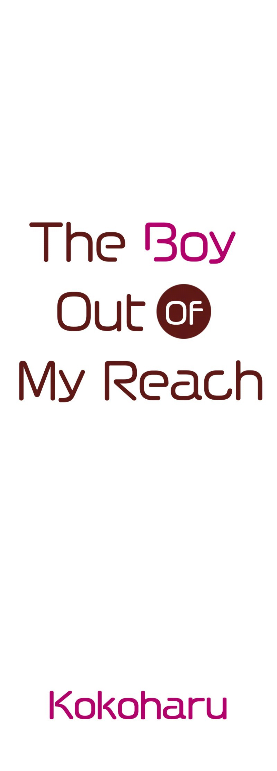 The Boy Out Of My Reach Chapter 33 #1