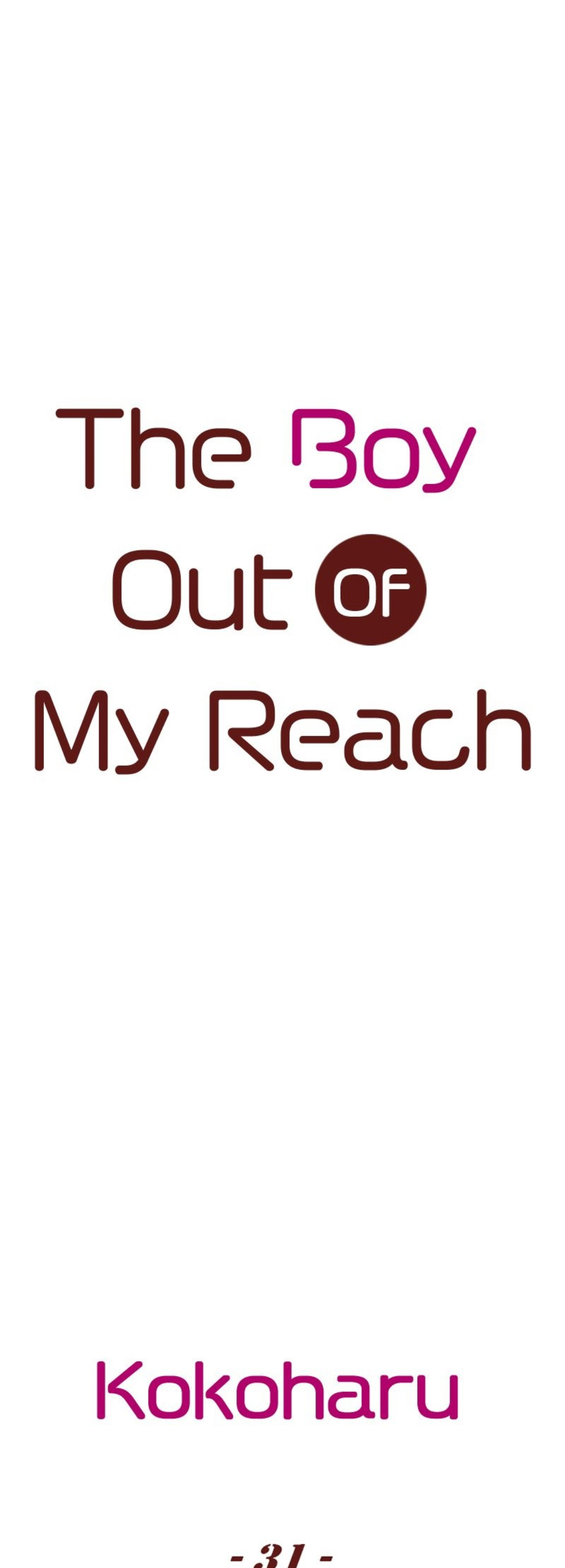 The Boy Out Of My Reach Chapter 31 #1