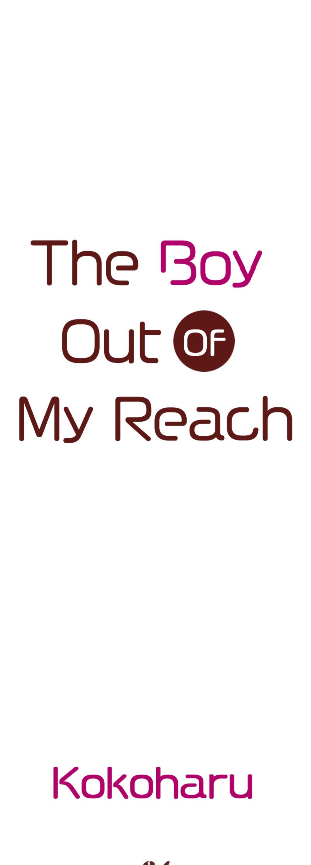 The Boy Out Of My Reach Chapter 24 #1