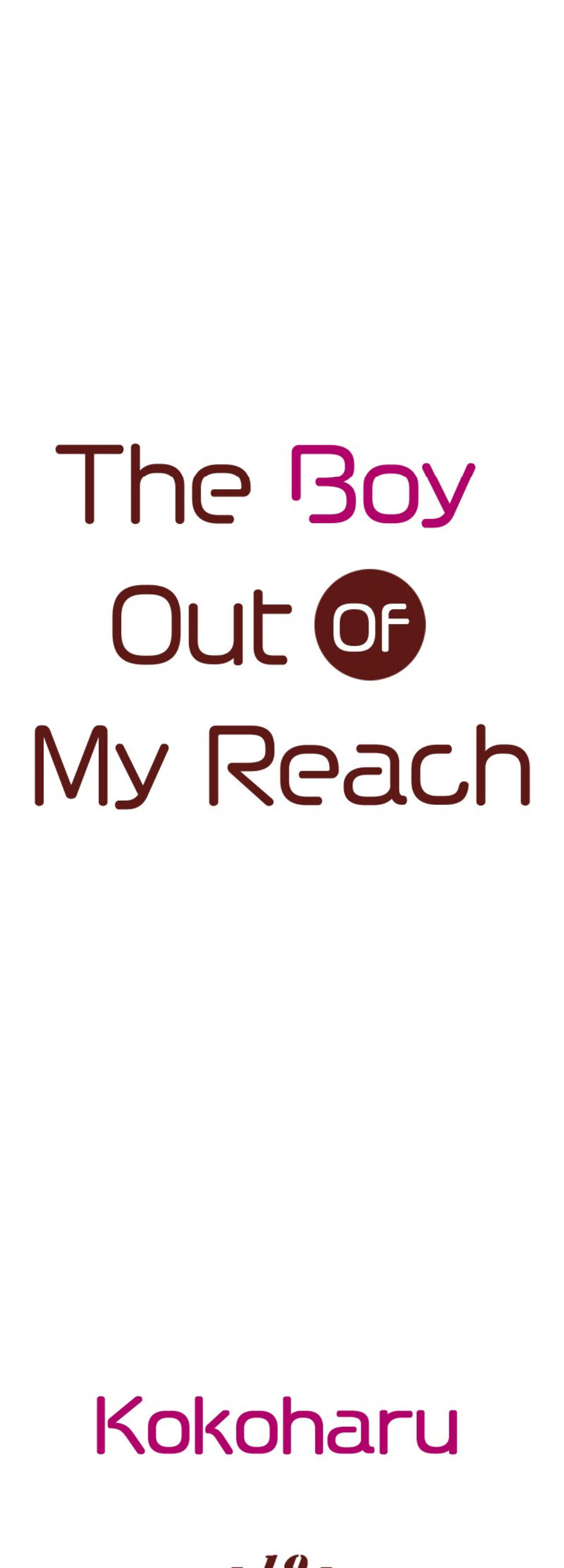 The Boy Out Of My Reach Chapter 19 #1