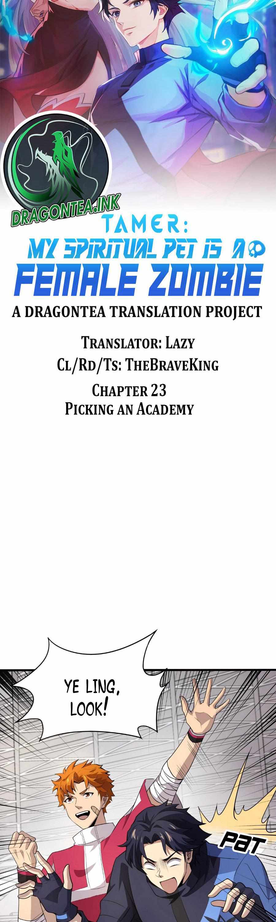 Taming Spiritual Pets: My Spiritual Pet Is A Female Zombie Chapter 23 #8