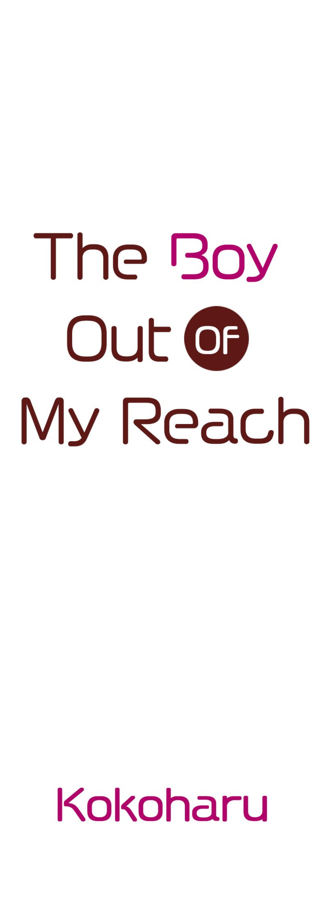 The Boy Out Of My Reach Chapter 13 #1