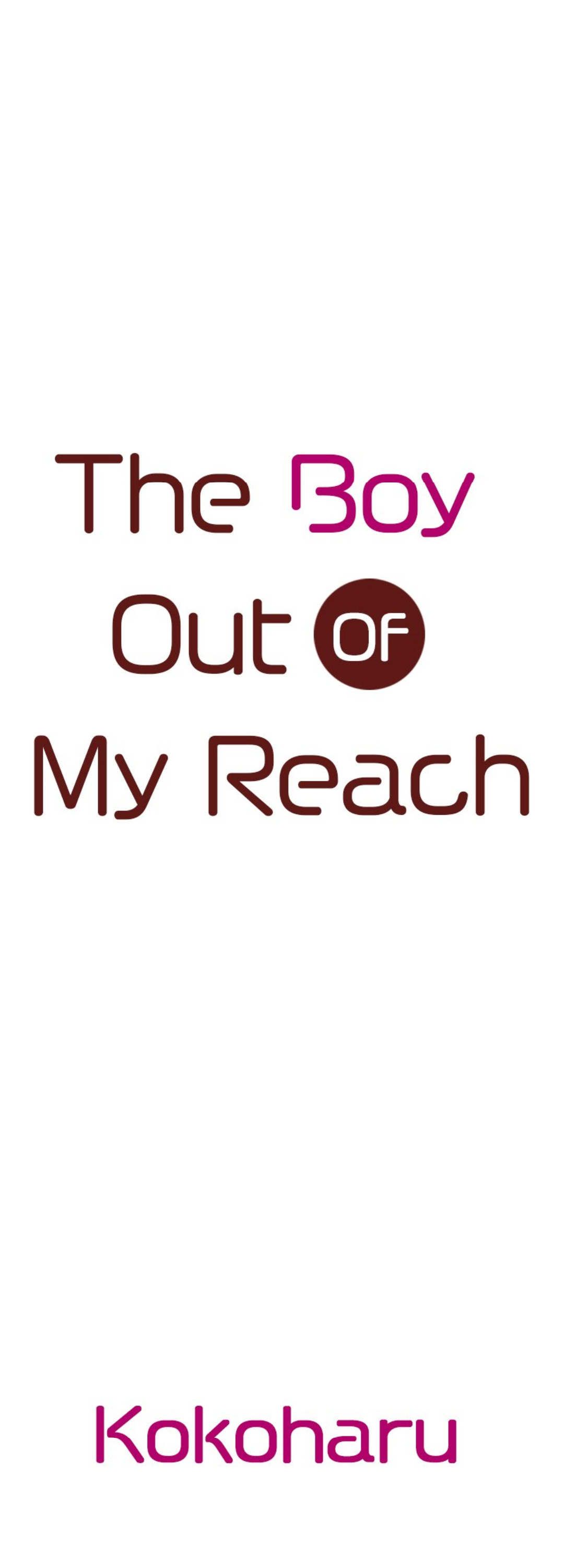 The Boy Out Of My Reach Chapter 12 #1
