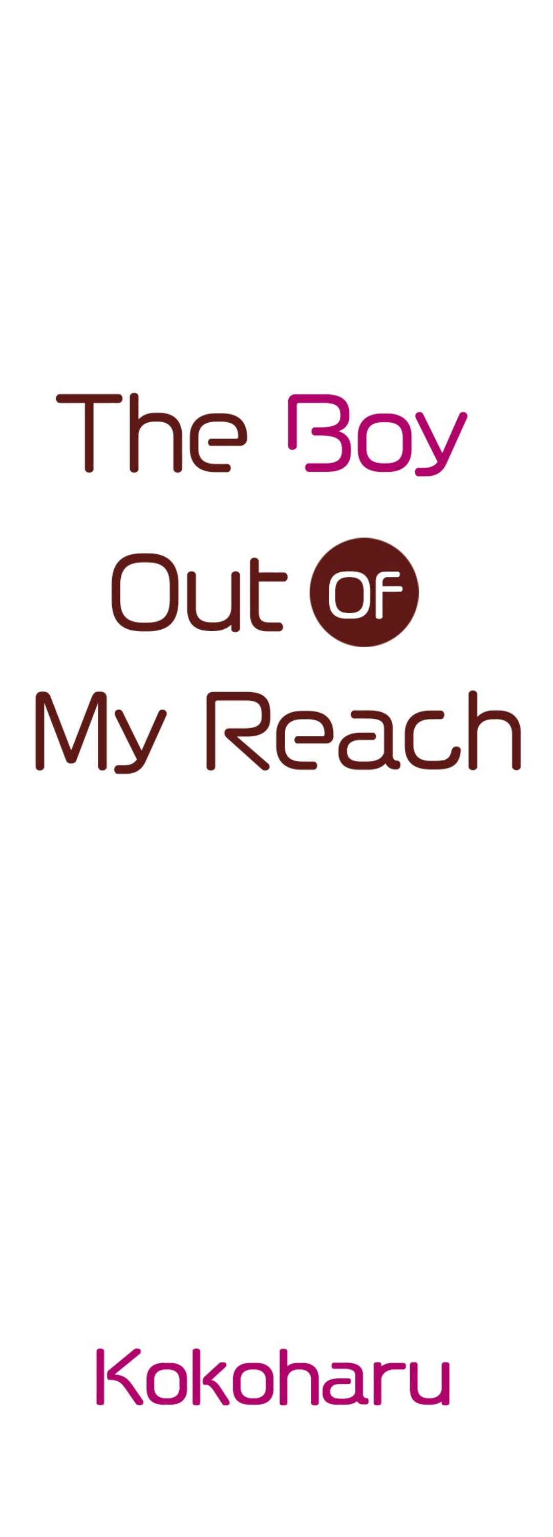 The Boy Out Of My Reach Chapter 9 #1