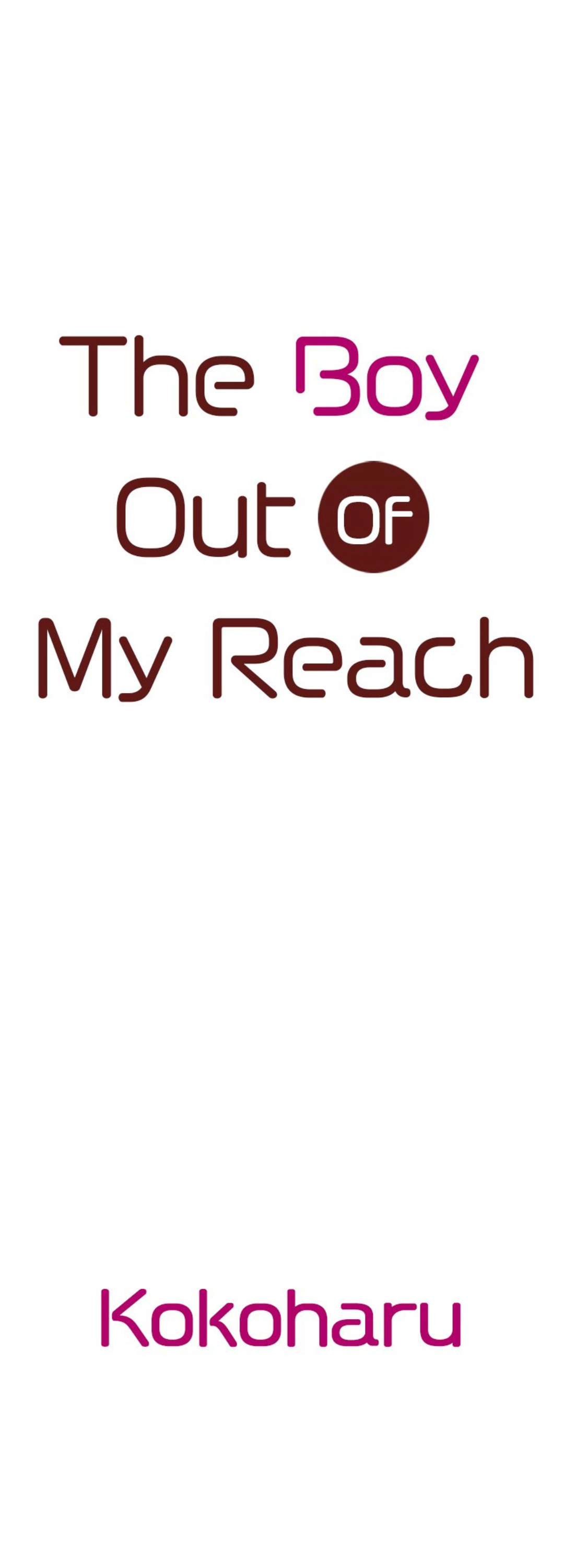 The Boy Out Of My Reach Chapter 8 #1