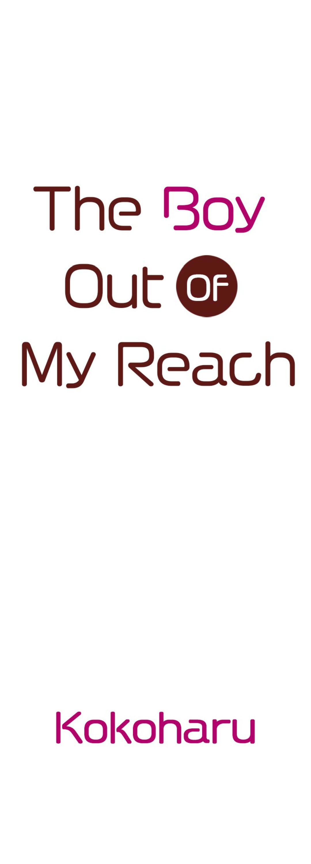 The Boy Out Of My Reach Chapter 4 #1