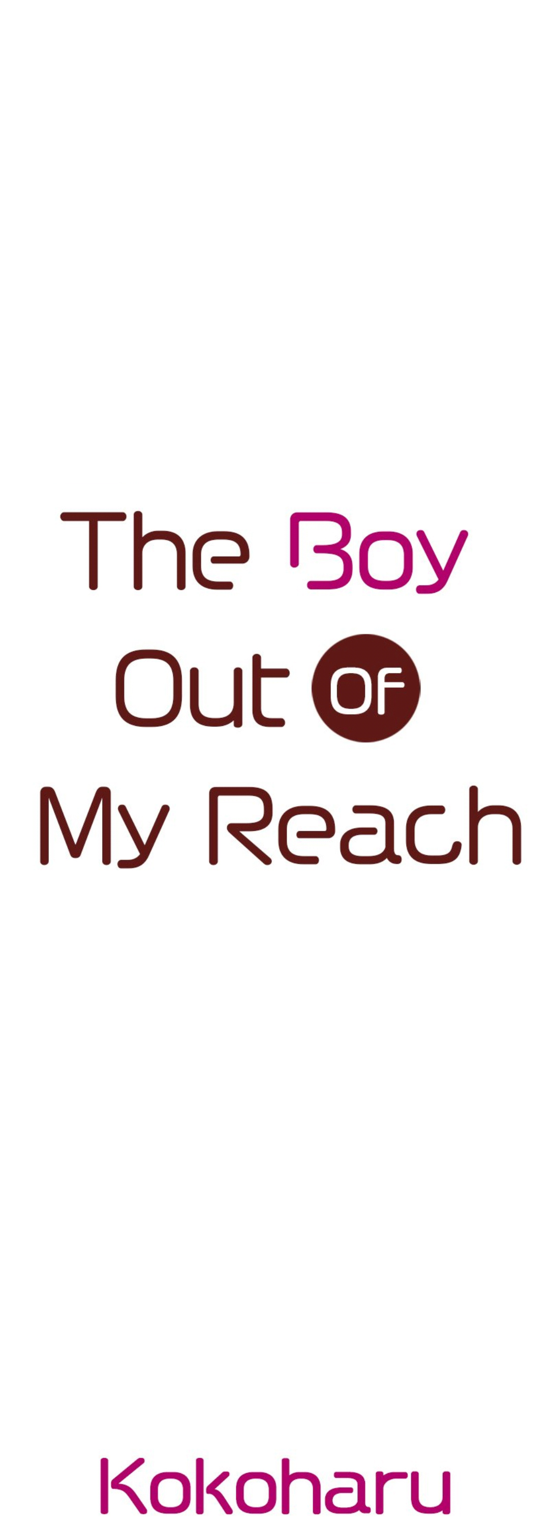 The Boy Out Of My Reach Chapter 2 #1