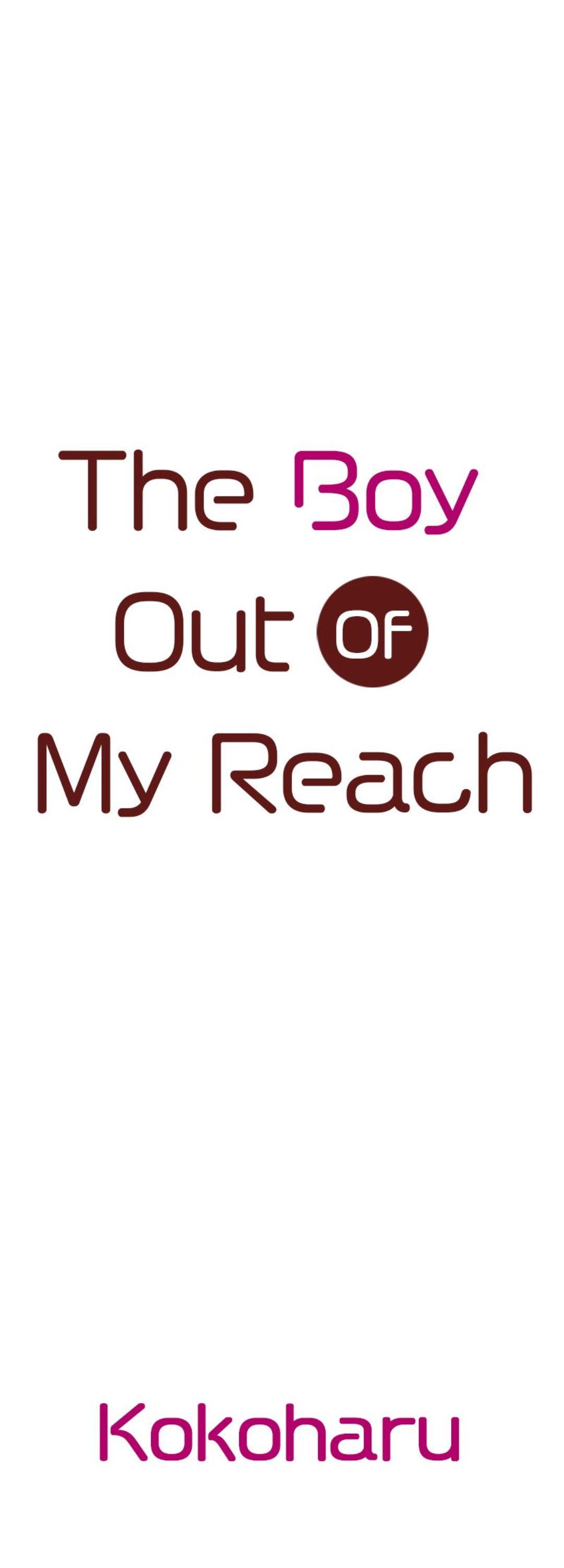 The Boy Out Of My Reach Chapter 3 #1