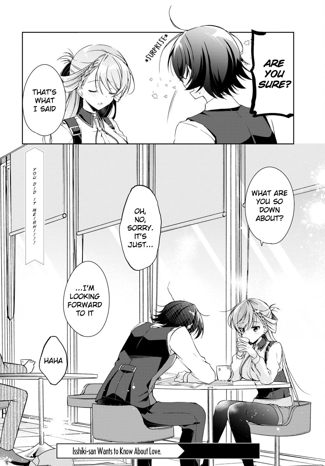 Isshiki-San Wa Koi Wo Shiritai. Chapter 15 #24