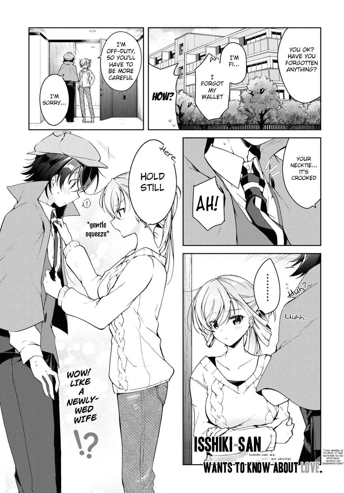 Isshiki-San Wa Koi Wo Shiritai. Chapter 14 #1