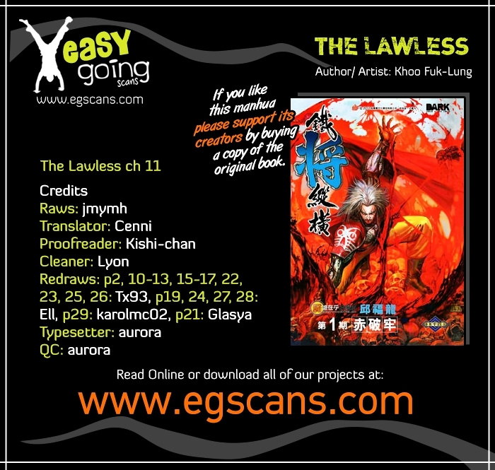 The Lawless Chapter 11 #1