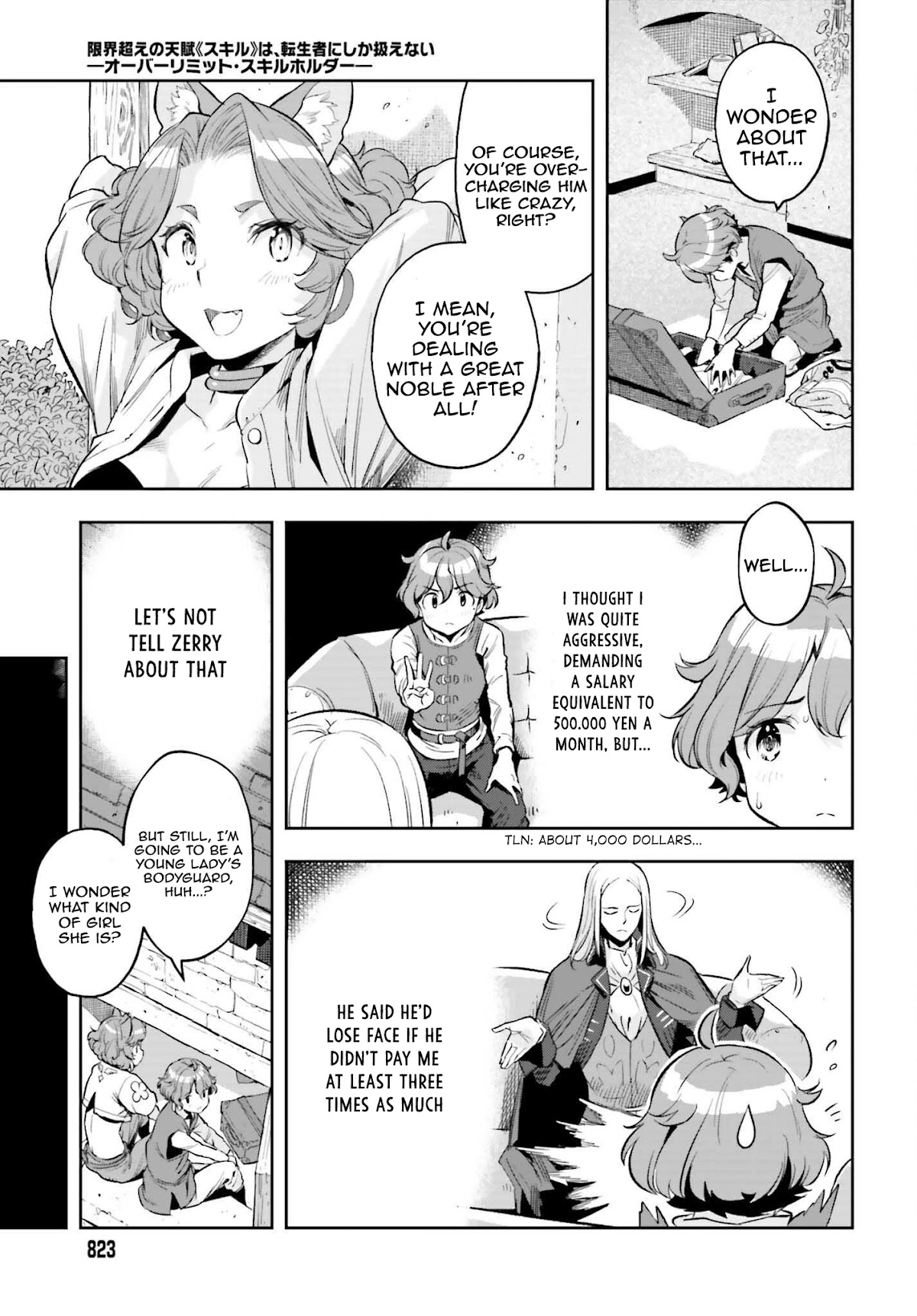 Genkai Koe No Tenpu Wa, Tensei-Sha Ni Shika Atsukaenai - Overlimit Skill Holders - Chapter 16 #11