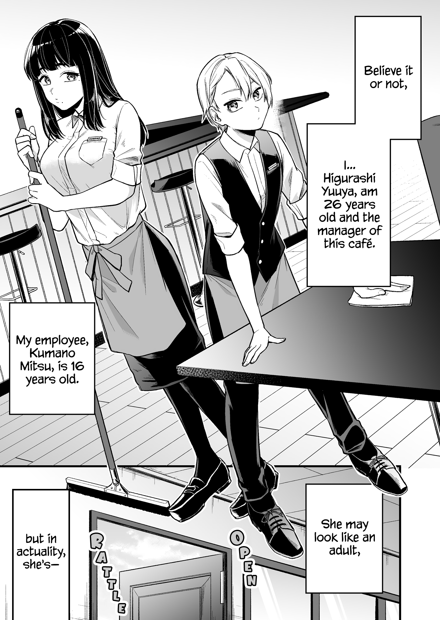 The Manager And The Oblivious Waitress Chapter 2 #2